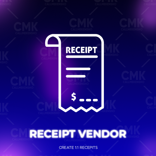 Receipt Vendor